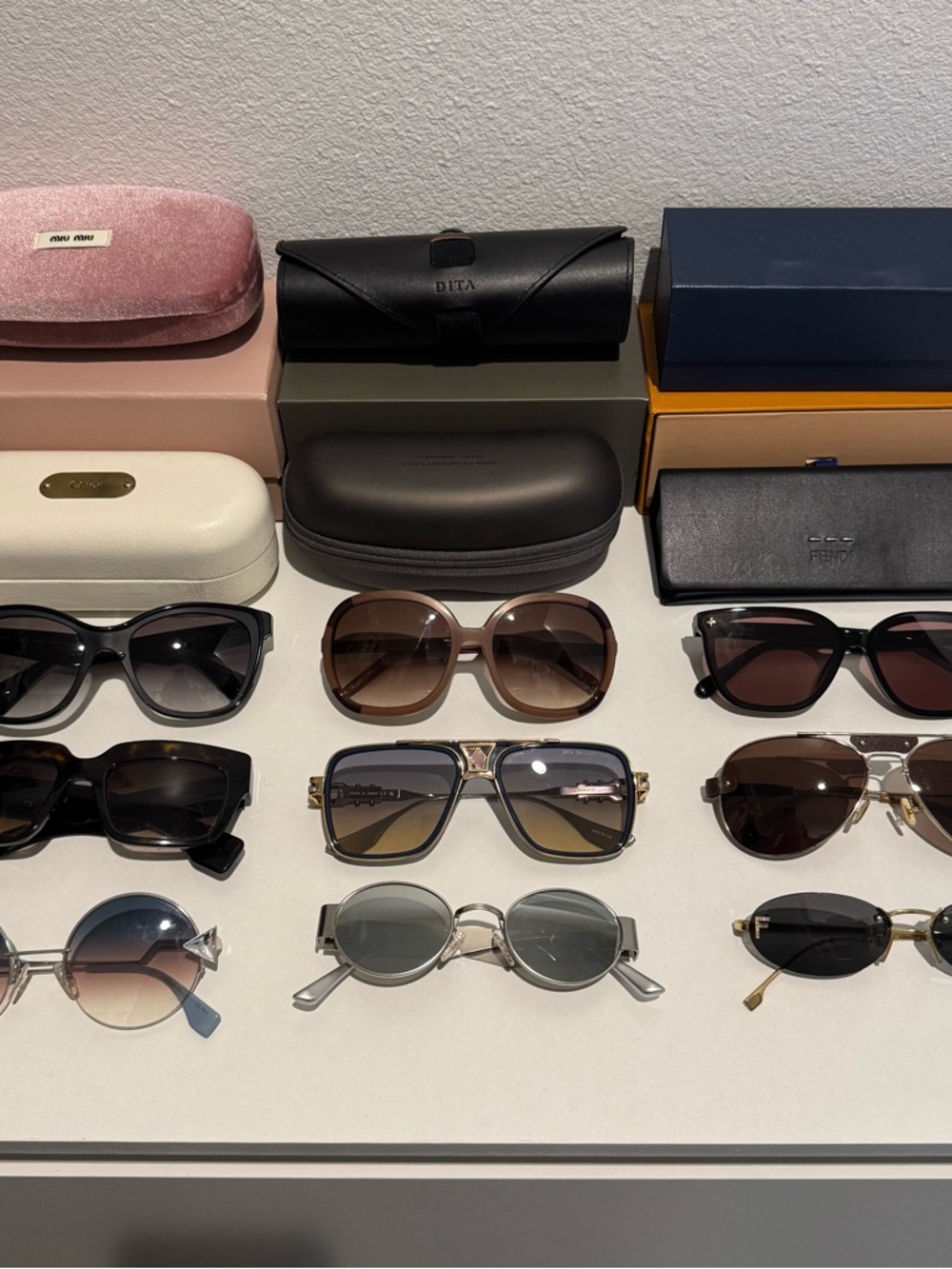 Designer Sunglasses Closet Clean Out